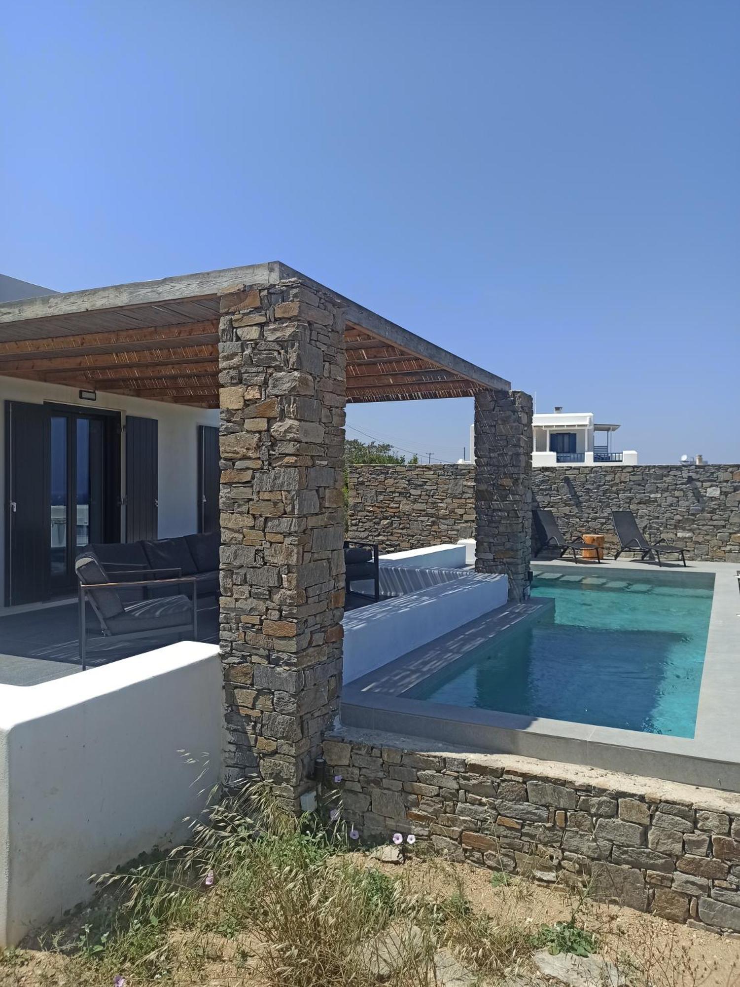 암벨라스 Vastblue Of Paros 아파트 호텔 외부 사진