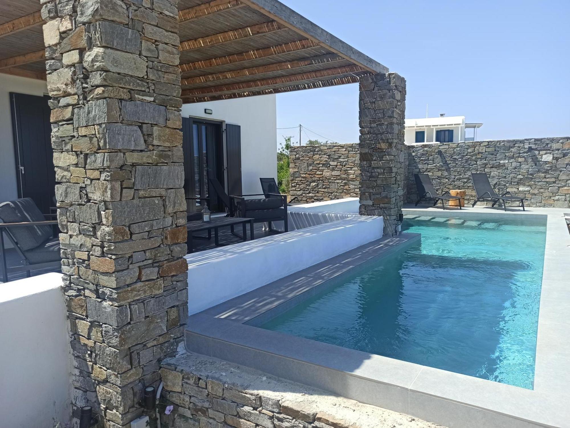 암벨라스 Vastblue Of Paros 아파트 호텔 외부 사진